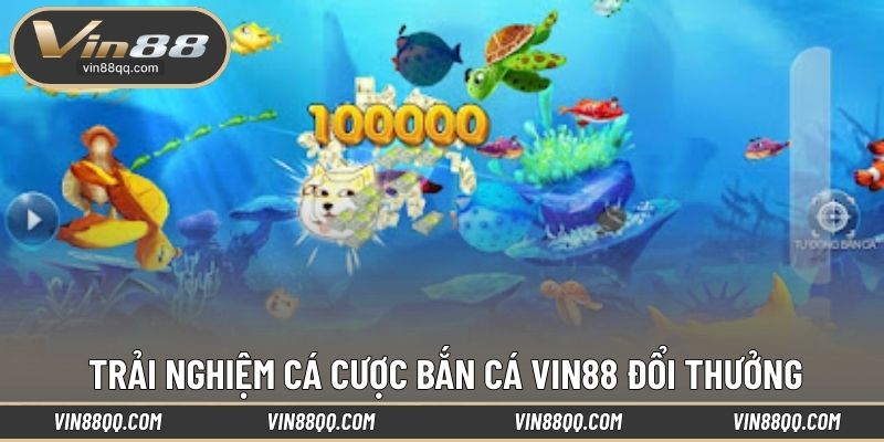 Trải nghiệm cá cược bắn cá VIN88 đổi thưởng